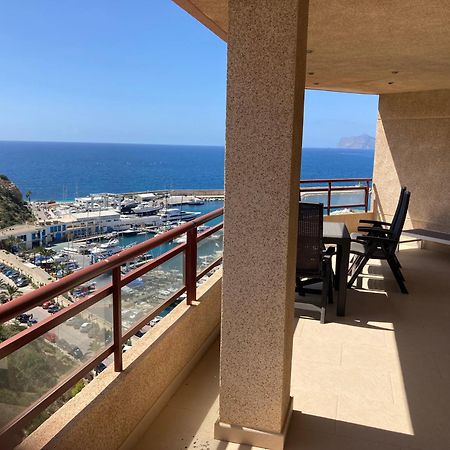 Atico Duplex Penthouse Rosa Marina Club Nautico Calpe Penon Sea View Leilighet Eksteriør bilde